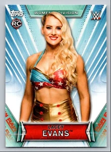 2019 TOPPS WWE WOMEN'S DIVISION RAW LACEY EVANS ROOKIE #6 - Picture 1 of 2