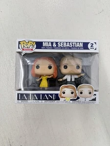 Funko Pop! Movie La La Land Mia & Sebastian 2 Pack Vinyl Figure Movie Brand New - Picture 1 of 2