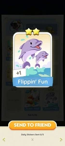 Flippin' Fun 2â sticker (Set 4 #9 ) Escape Summer Album - Picture 1 of 1