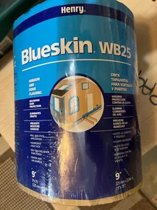 Henry Blueskin WB25 HE201WB954 Window and Door Flashing, 75 ft L, 9 in - Picture 1 of 2