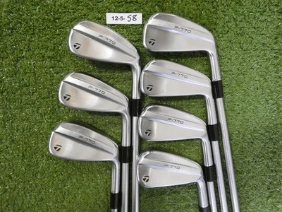 TaylorMade 2024 P770 Forged Irons 4-P KBS Tour C-Taper 120 Stiff Steel Mid Grips - Image 1 of 4