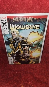 Wolverine #43 Sabretooth War Teil 3 Creed Marvel 2024 Kostenloser Versand  - Bild 1 von 3
