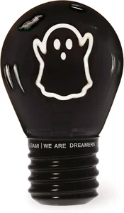 - Lampada Da Tavolo a Forma Di Lampadina, Bulb Fiction, Halloween 2025, Ricarica - Foto 1 di 12