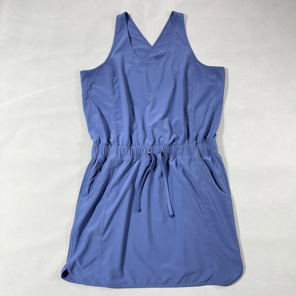 Vestido Patagonia Fleetwith Mujer XL Sin Mangas Cordón Bolsillos Verano Foto 1 de 4