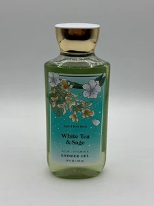 Bath & Body Works White Tea & Sage Shower Gel 10 FL OZ *New - Picture 1 of 2