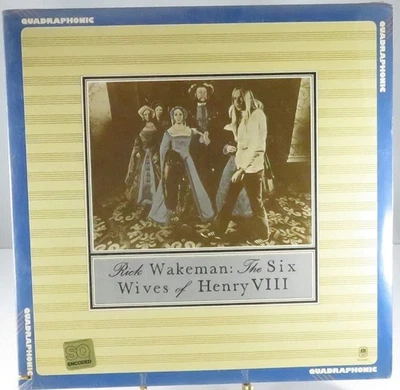 Rick Wakeman: The Six Wives of Henry VIII 1973 New old Stock Quadraphonic A&M Re - Image 1 of 2