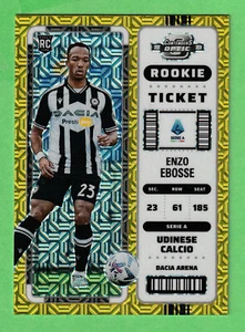Enzo Ebosse -2022/23 Panini Chronicles Optic Rookie Ticket GOLD /10 Prizm RC - Bild 1 von 2