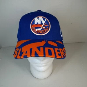 NWT! Reebok Islanders NHL Hat Cap Flex Fit Hockey Fan Gear New York Adult L/XL - Picture 1 of 9