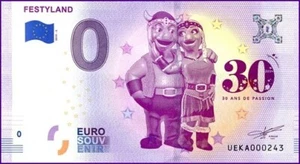 FESTYLAND / BILLET SOUVENIR 0 € / NULL EURO-SCHEIN / UEKA 2019-3 - Picture 1 of 1