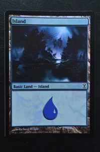 Magic The Gathering MTG ISLAND (289) FOIL Time Spiral LP Lightly Played - Picture 1 of 2