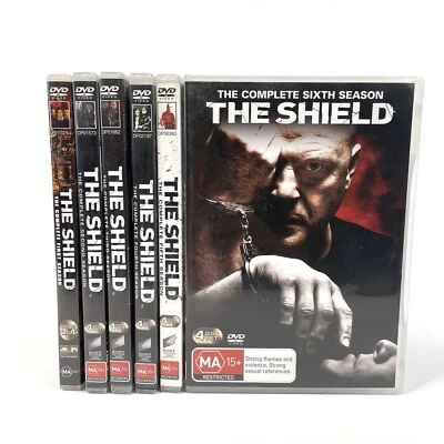 The Shield Season 1 2 3 4 5 6 Series 1-6 DVD Set Region 4 - image 1 of 4