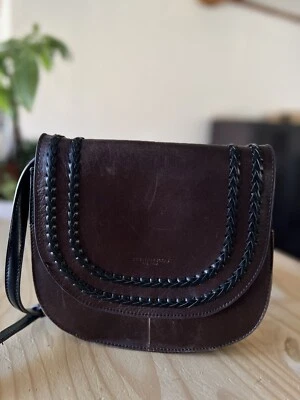 Bolso Tignanello Clásico Boho Sillín, Marrón/Negro (Ver descripción) Foto 1 de 4