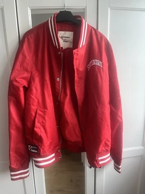 Superdry Red Jacket Medium Size Unisex - Image 1 of 2
