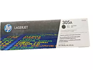 Genuine HP LaserJet 305A Black Toner Print Cartridge New / Open Box / Sealed ! - Picture 1 of 7