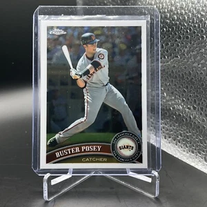 2011 BUSTER POSEY TOPPS CHROME #1 San Francisco SF Giants - Picture 1 of 2