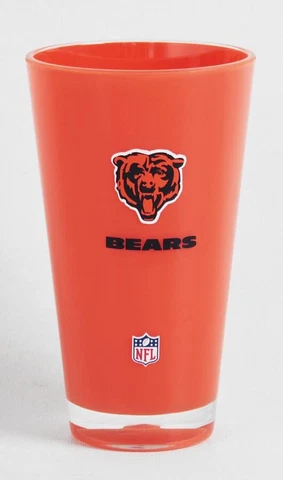 Insulated Acrylic Tumblers - Licensed NFL Teams Fan Gear - 20 oz cups Cover