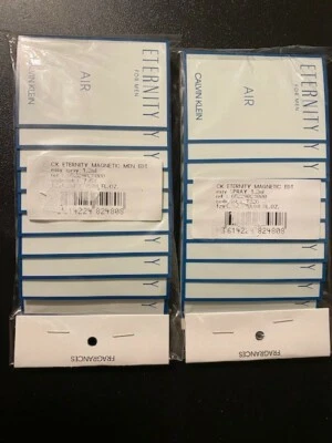 CALVIN KLEIN ETERNITY Para Hombre Eau de Toilette MUESTRA 1.5 ml/0.05 OZ LOTE 10 NUEVO  Foto 1 de 4