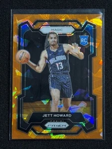 2023-24 Panini Prizm - Orange Cracked Ice Prizm #132 Jett Howard (RC) MAGIC - Picture 1 of 4