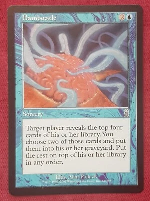 Magic The Gathering ODYSSEY BAMBOOZLE blue card MTG - Image 1 of 2