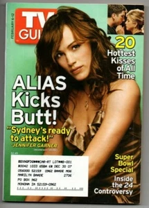 TV Guide February 6 2005 Jennifer Garner Hottest Kisses Super Bowl Special - Picture 1 of 4