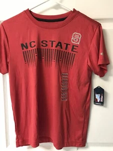 NC State Wolfpack T-Shirt Short Sleeve Youth - M (12-14) NWT Colosseum Brand - Picture 1 of 5