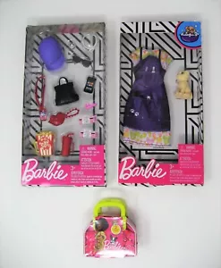 Barbie Moda Lote 3 Ropa Accesorios Amor Mascotas Perro Peluquería Teléfono Celular Gorra - Imagen 1 de 6