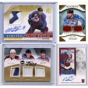Colorado Avalanche - Upper Deck und Panini Hockey Lot 3 Auto & 1 Relic - Duchene - Bild 1 von 9