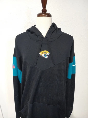 Nike Jacksonville Jaguars Team Issued Hoodie Sweatshirt Men 4XL Cover