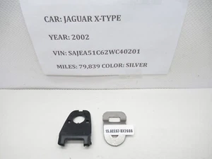02-08 Jaguar X-Type Rear Child Seat Belt Anchor Bolt Trim Cover 1x43-613d78 OEM - Picture 1 of 5