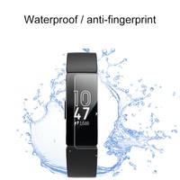 DI- 3Pcs Waterproof TPU Smart Watch Screen Protective Film for Fitbit Inspire HR