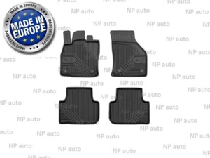 NUEVOS TAPETES DE GOMA NEGROS LHD PARA TODO CLIMA PARA VW GOLF SPORTSVAN 2014-2020 - Imagen 1 de 6