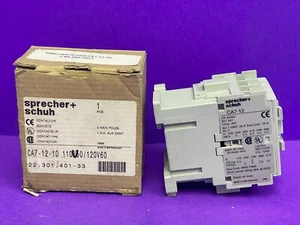 Sprecher+Schuh CA7-12-10 Contactor 110V/50Hz 120V/60Hz - Picture 1 of 9