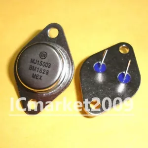 2 PCS MJ15003G TO-3P MJ15003 Complementary Silicon Power Transistors - Picture 1 of 1