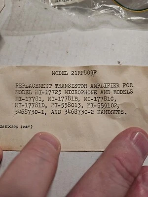 AMPLIFICADOR TRANS REPUESTO RCA 228516 MODELO 21RP809F VER FOTOS... Foto 1 de 4