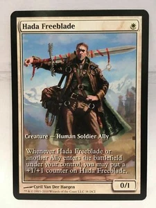 Hada Freeblade Full Art MTG Worldwake Promo LP/EX - Picture 1 of 1