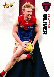 2022 MELBOURNE DEMONS AFL Card CLAYTON OLIVER Footy Stars - Picture 1 of 2