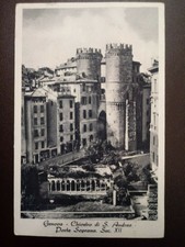 GENOVA-CHIOSTRO DI S.ANDREA - PORTA SOVRANA. SEC. XII - CARTOLINA VIAGGIATA 1948