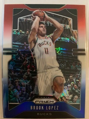 2019 Prizm 红色白色蓝色 Brook Lopez — 第 1/2 张图片