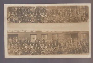 Kansas City MISSOURI RPPC 1915 RAHE'S AUTOMOBILE TRAINING SCHOOL Car Auto Repair - Picture 1 of 2