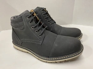 Reserved Footwear New York Herren Jungen 7,5 High Top Schwarz Schuhe Stiefel Neu - Bild 1 von 7