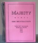 Majesty Hymns Orchestration - treble clef C Instruments - Flute Oboe Violin
