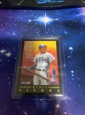 🔥⚾️ 1991 Fleer Pro-Visions Ruben Sierra Texas Rangers #3