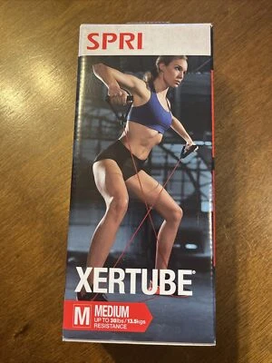 Bandas de resistencia SPRI Xertube cables de ejercicio medianos con accesorio de puerta totalmente nuevas Foto 1 de 3