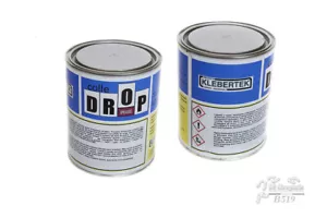 Colla Drop Plus forte presa trasparente per gomma pelle cuoio sintetico plastica - Foto 1 di 2