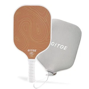 GITOE Pickleball Paddle, Carbon Fiber Face Design for Lightweight Performance, - Picture 1 of 8