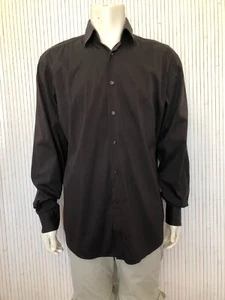 Chemise Marron / Brun Hugo Boss T43-17 (XXL) - Foto 1 di 8