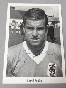 BERND PATZKE 1860 München DFB WM 1970 signed original Autogrammkarte 10x15 - Picture 1 of 1
