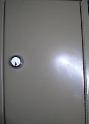 MMF KEKAB w/HIGH SECURITY MEDECO® LOCK  Wall Mounted 40 Tag Key Cabinet w/2 Keys - Image 1 of 4