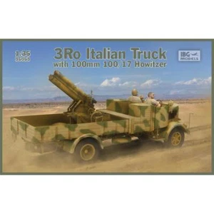 IBG MODELS: 1/35; Camion italiano 3Ro con cannone 100/17 100mm IBG35053 - Foto 1 di 2