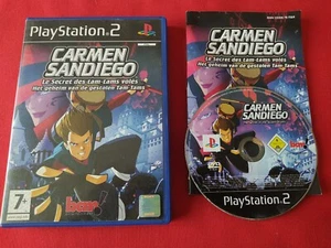 CARMEN SANDIEGO PS2 SONY PLAYSTATION 2 COMPLET PAL FR - Imagen 1 de 4